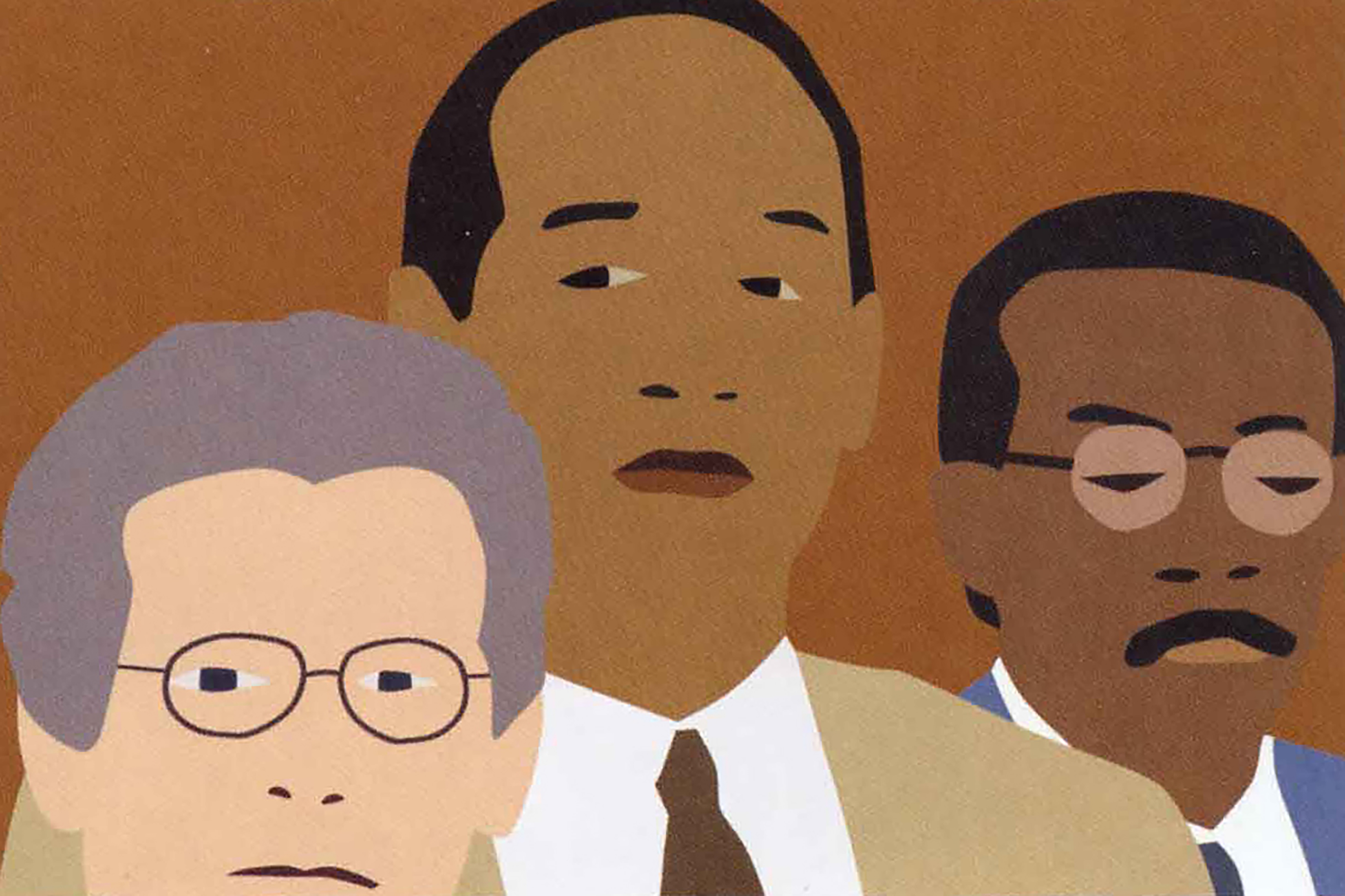 Still view from Kota Ezawa: Three Works at MIT List Visual Arts Center, 2007.