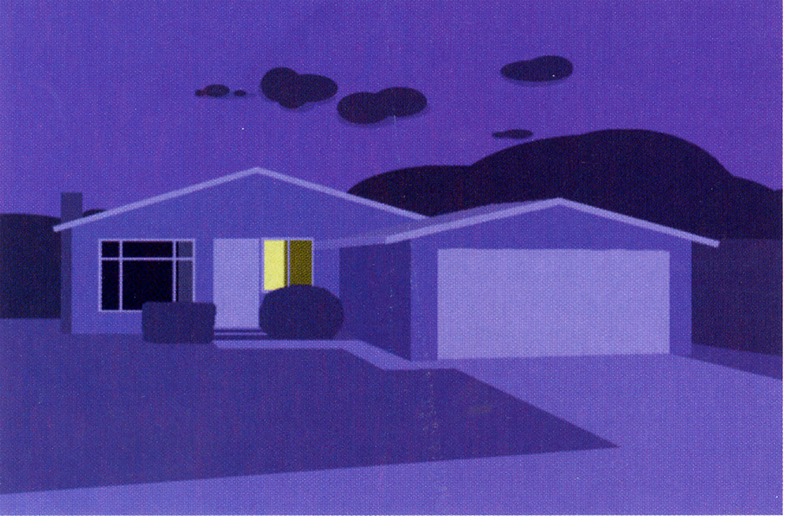 Still view from Kota Ezawa: Three Works at MIT List Visual Arts Center, 2007.