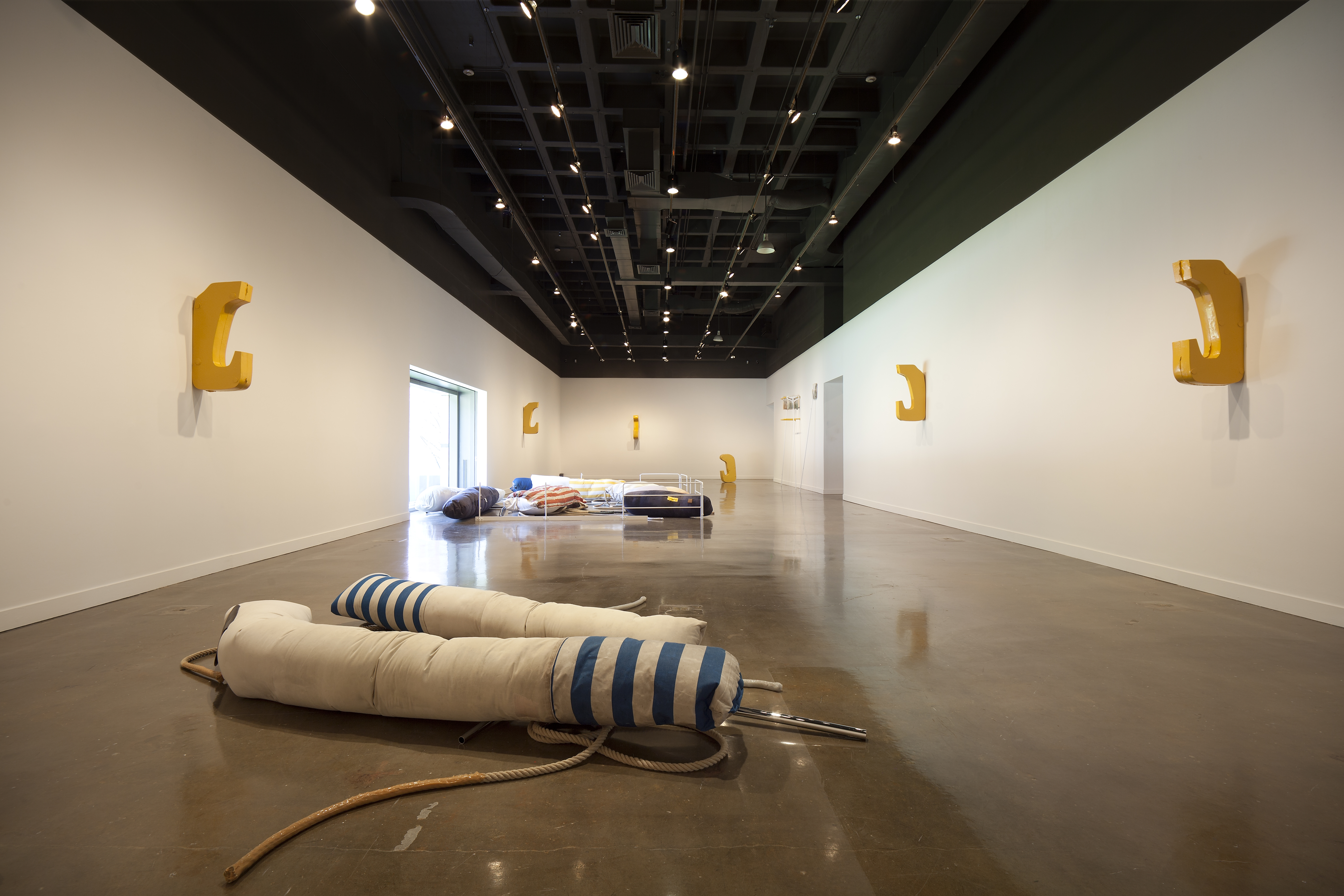 Nairy Baghramian Fluffing the Pillows MIT List Visual Arts Center