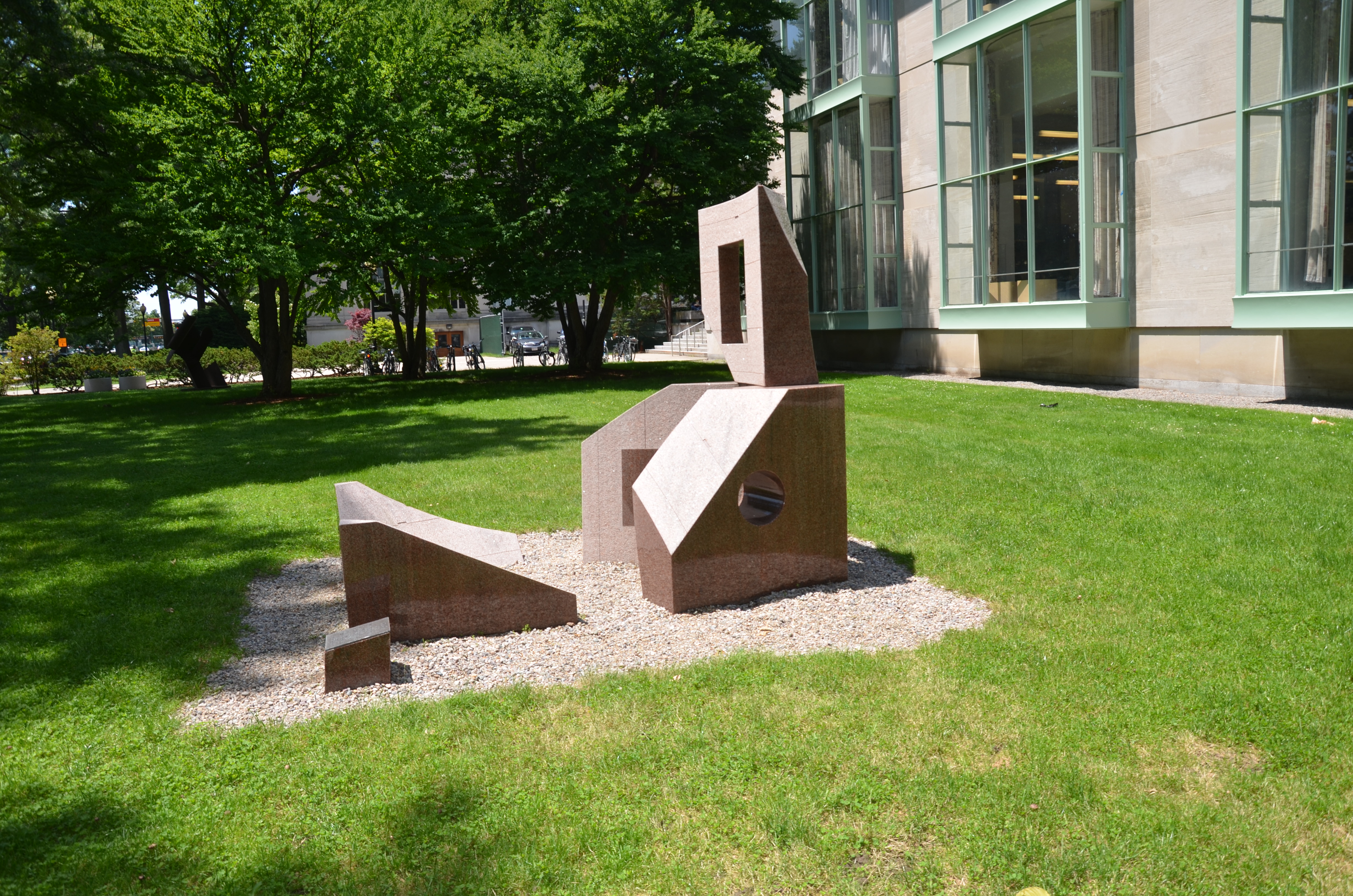 TV Man or Five-Piece Cube with Strange Hole, 1993, David Bakalar