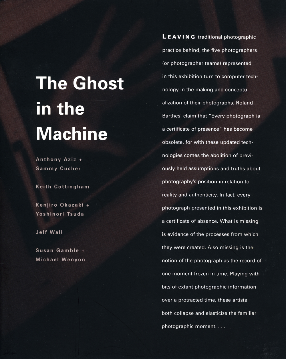 Ghost In The Machine | MIT List Visual Arts Center