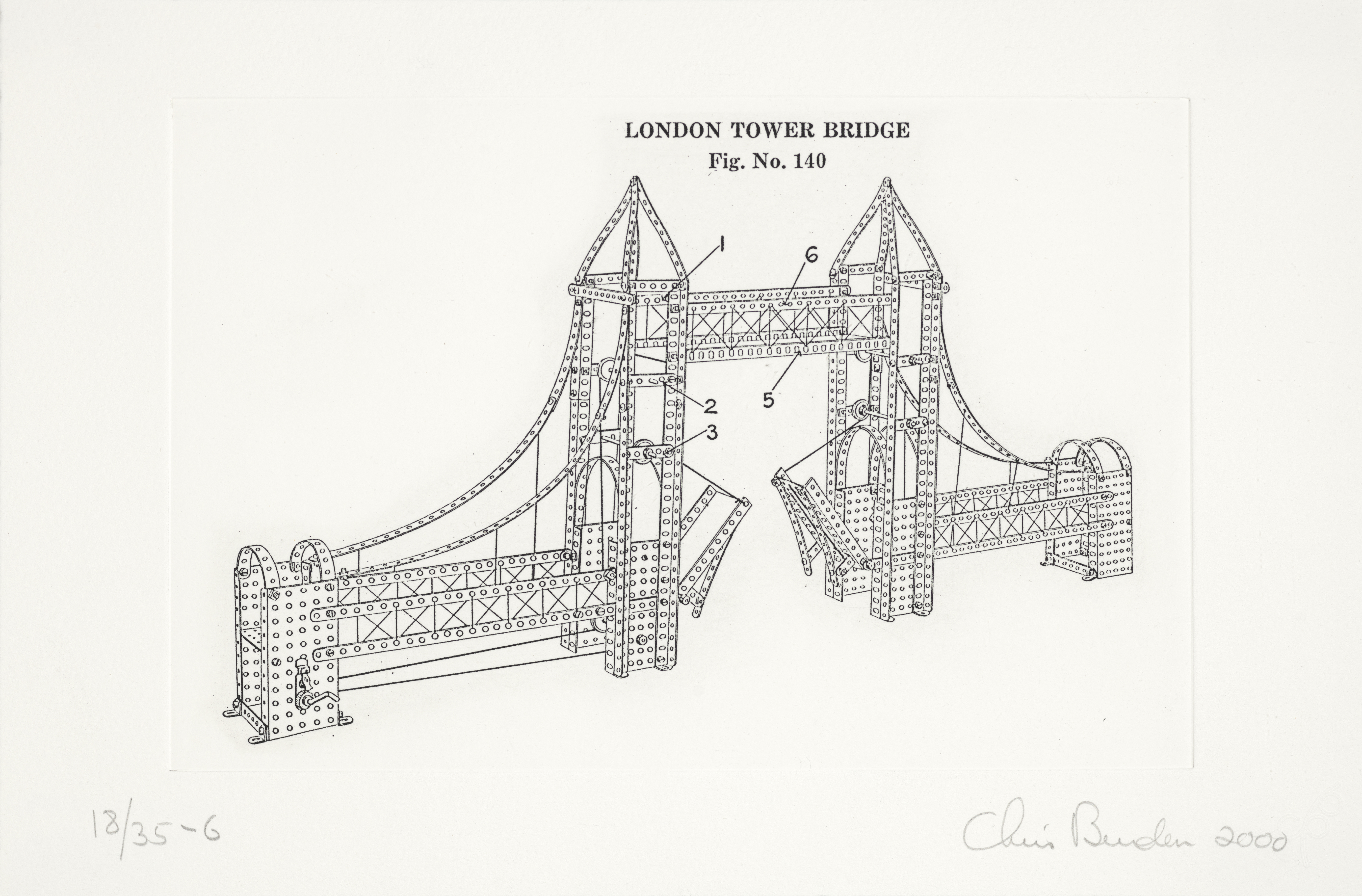 Blue print for a tall bride drawn in a thin black outline.