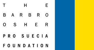 Logo for the Barbro Osher Pro Suecia Foundation. Text reads "THE BARBRO OSHER PRO SUECIA FOUNDATION"