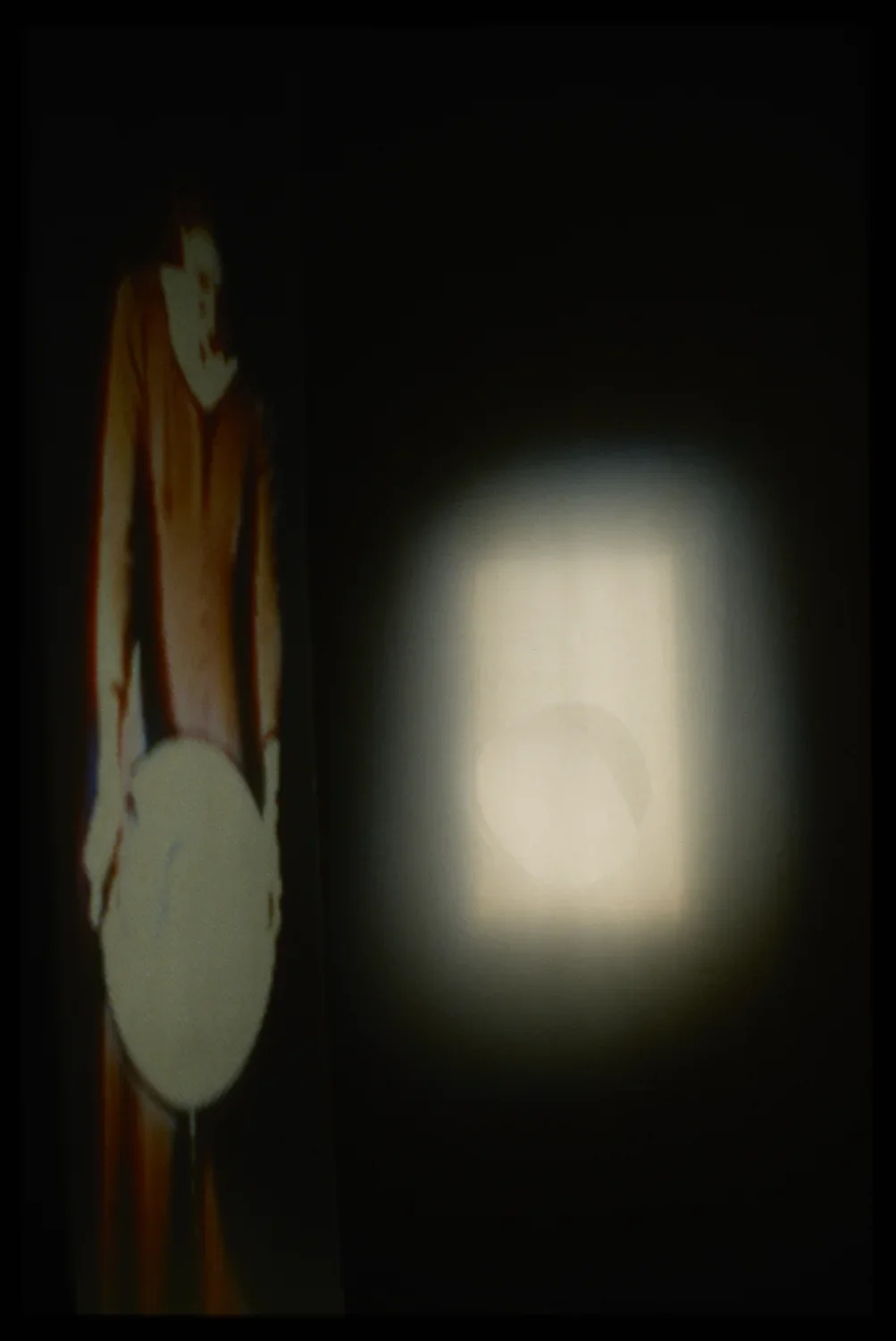 Installation view, Kim Masuda, MIT List Visual Arts Center, 1996. Archival slide. 