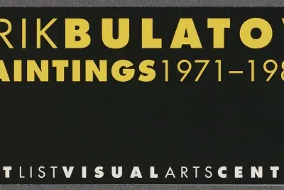 Erik Bulatov: Paintings 1971-1988 postcard
