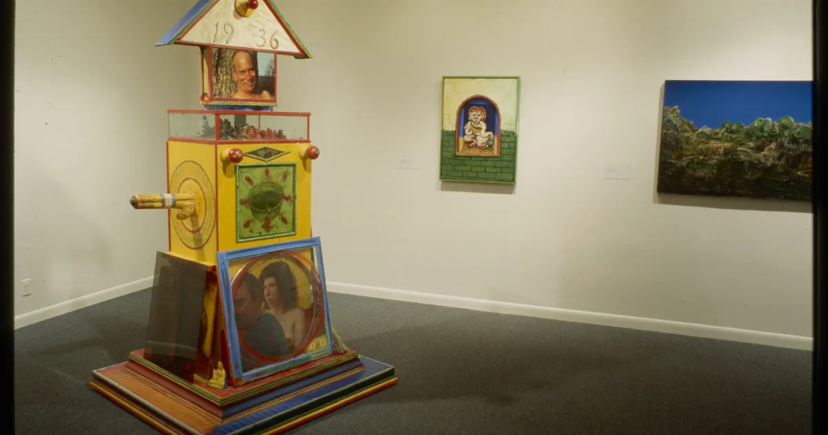 A Unique American Vision: Paintings by Gregory Gillespie | MIT