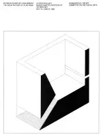 Book cover for Between Inventory and Memory: The Architecture of Aldo Rossi featuring a geometric graphic resembling a small room with stairs.
