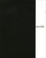 Book cover for Inside Space: Experiments in Redefining Rooms featuring a black background taking up the left 3/4 of the cover and a white background with the word 'Inside' on the right.