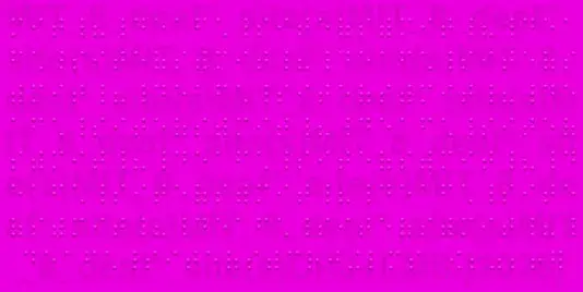 A graphic image featuring dark pink text and braille-like dots on a solid pink background. The title 'MIT_8 deaf*_site(s) CRJ+LMS [2026]' is visible among the overlaid dots.