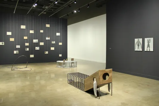 Installation view of Eva Koťátková: Out of Sight at MIT List Visual Arts Center, 2015.