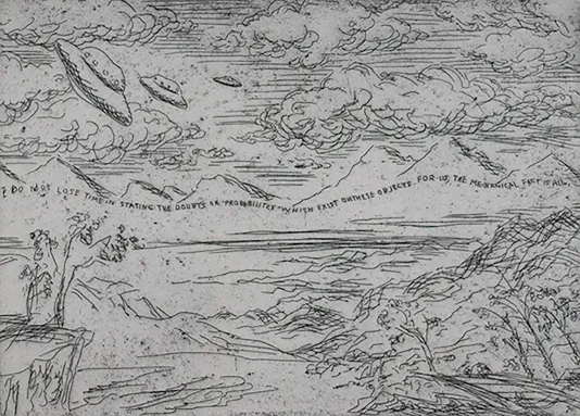 I Do Not..., 2001, Raymond Pettibon