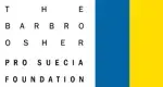 Logo for the Barbro Osher Pro Suecia Foundation. Text reads &quot;THE BARBRO OSHER PRO SUECIA FOUNDATION&quot;