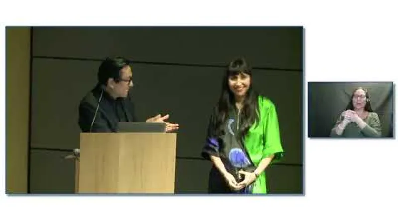 Preview image for the video "Artist Lecture: Agnieszka Kurant".