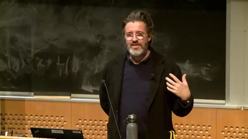 Preview image for the video "Artist Talk by Olafur Eliasson".