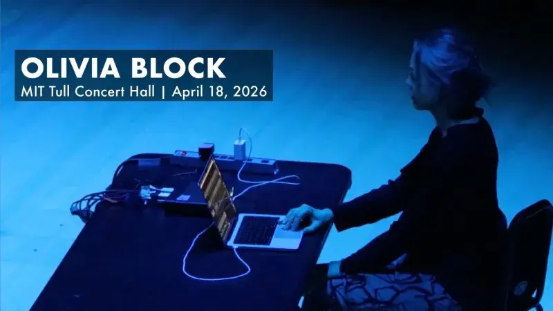 Preview image for the video "Olivia Block, "Breach" at MIT Tull Concert Hall".