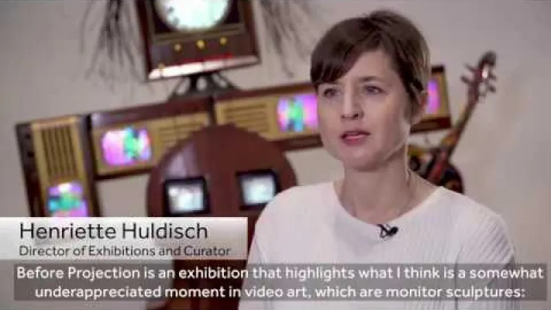 Preview image for the video "Before Projection: Video Sculpture 1974-1995".