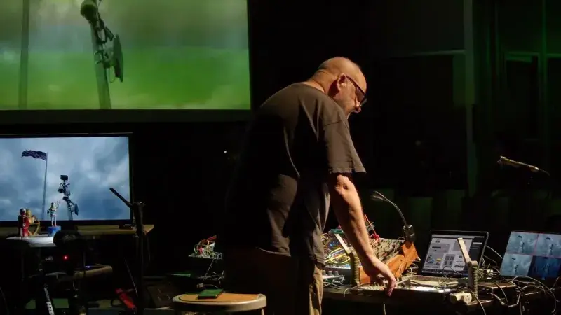 Preview image for the video "Video/Sound Performance with Andrew Neumann (Part 3)".