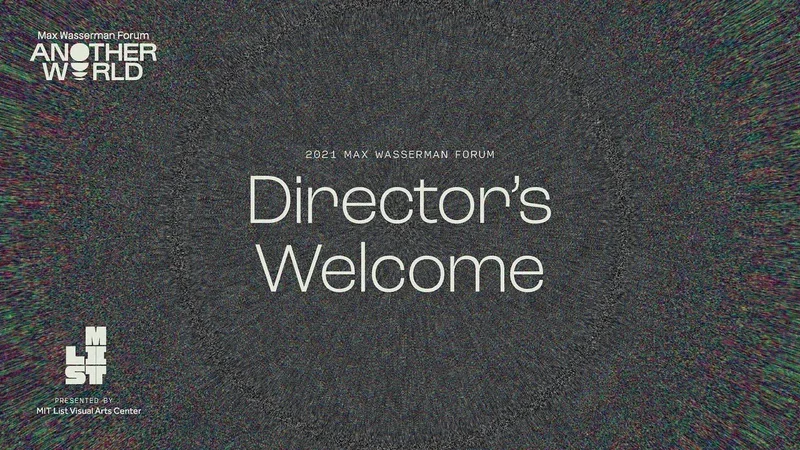 Preview image for the video "2021 Max Wasserman Forum: Director's Welcome".