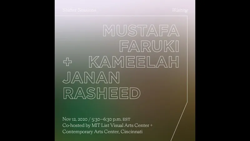 Preview image for the video "Shifter Session: Mustafa Faruki and Kameelah Janan Rasheed".
